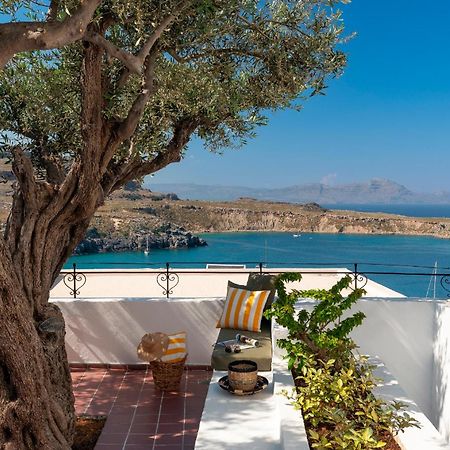 Maris Lindos Suites & Apartments Exteriör bild